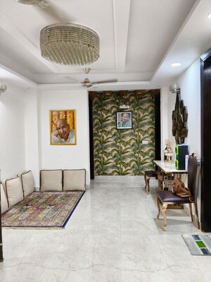Bedroom in 3 BHK Builder Floor at Sushant Lok Iii – for Rent