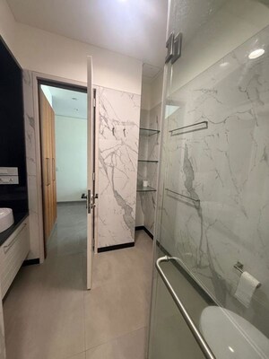 Bathroom in 3 BHK Apartment at Lodha Trump Tower, Worli – for Sale
