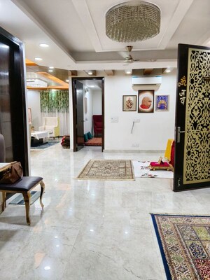 Living Room in 3 BHK Builder Floor at Sector 56 – for Rent