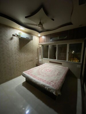 Bedroom in 1 BHK Apartment at Om Sai CHS Old Sanghavi, Old Sangvi – for Rent
