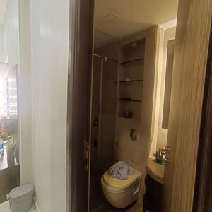 Bathroom in 2 BHK Apartment at Lashkaria Empress, Andheri West – for Rent