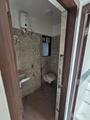 Bathroom in 2 BHK Apartment at Blumen Apartments, Vikhroli West – for Rent