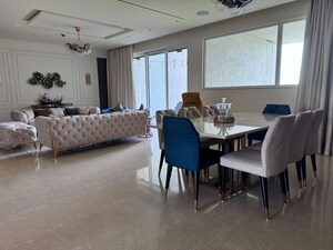 Dining area in 4 BHK Apartment at Verde Residences, Kalyani Nagar – for Rent