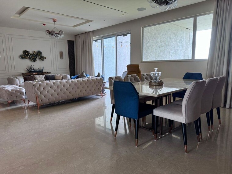 Dining area, verde-residences 4 Bedroom 3157 Sq.Ft. Apartment In Kalyani Nagar Pune 10359232