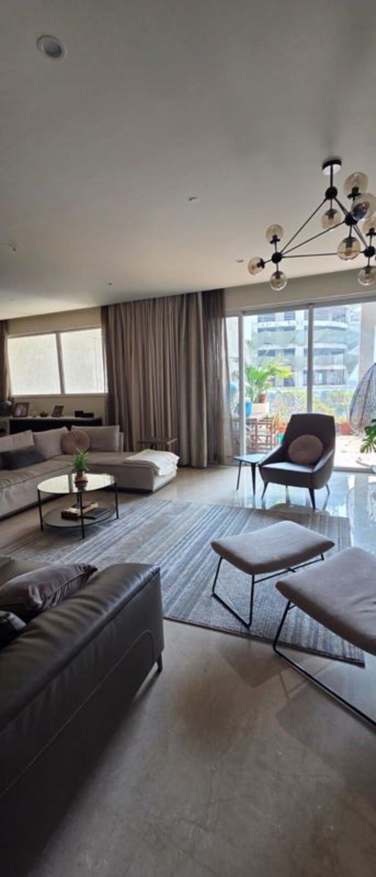 Living Room, verde-residences 4 Bedroom 3157 Sq.Ft. Apartment In Kalyani Nagar Pune 10359236