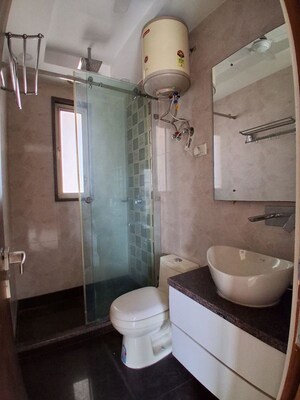 Attached Bathroom in 3 BHK Builder Floor at Chittaranjan Park – for Rent