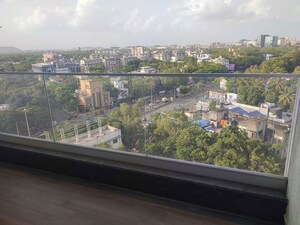 Balcony in 3.5 BHK Apartment at Verde Residences, Kalyani Nagar – for Rent