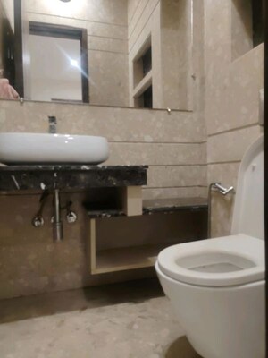Bathroom in 2.5 BHK Builder Floor at M3M Soulitude, Sector 89 – for Rent
