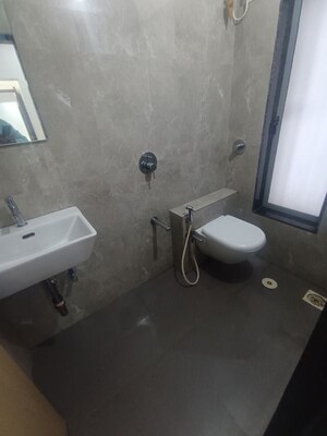 Bathroom in 2 BHK Apartment at Malad West – for Rent