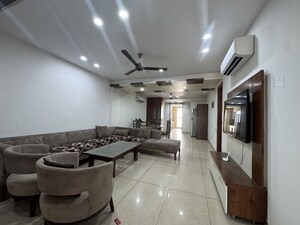 Living Room in 4 BHK Builder Floor at Mansa Devi – for Rent