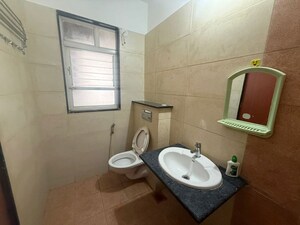 Bathroom in 3 BHK Apartment at Kolte Patil Life Republic Aros, Hinjewadi – for Rent