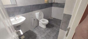 Bathroom in 3 BHK Apartment at Casagrand Lorenza, Kogilu – for Rent