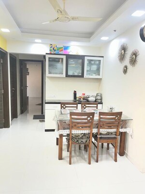 Living Room in 2.5 BHK Apartment at Dosti Desire, Brahmand – for Rent