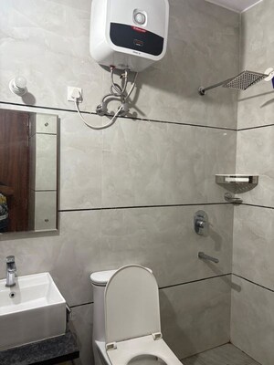 Bathroom in 3 BHK Builder Floor at Sector 57 – for Rent