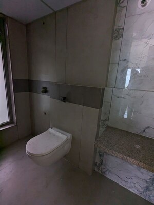 Bathroom in 3 BHK Apartment at Gurukrupa Marina Enclave, Malad West – for Sale