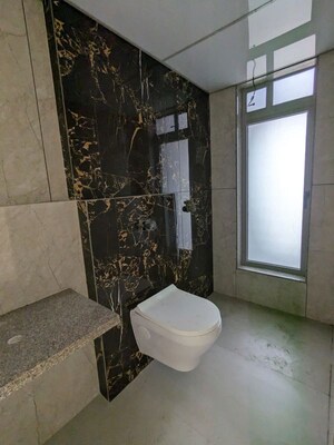 Bathroom in 3 BHK Apartment at Gurukrupa Marina Enclave, Malad West – for Sale