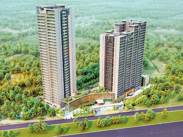 Exterior View, krisumi-waterfall-residences 3 Bedroom 2260 Sq.Ft. Apartment In Sector 36a Gurgaon 10355684