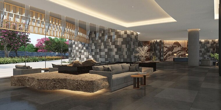 Living Room, krisumi-waterfall-residences 4 Bedroom 6000 Sq.Ft. Apartment In Sector 36a Gurgaon 10356118