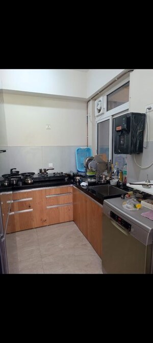 Kitchen in 3 BHK Apartment at Tata Serein, Pokhran Road No Two – for Rent