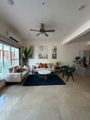 Living Room in 3 BHK Apartment at Godrej Golf Links Crest, Sector 27 Yamuna Expressway – for Rent
