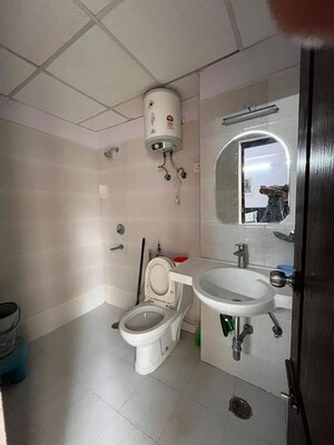 Washroom in 2 BHK Apartment at VVIP Addresses, Raj Nagar Extension – for Rent