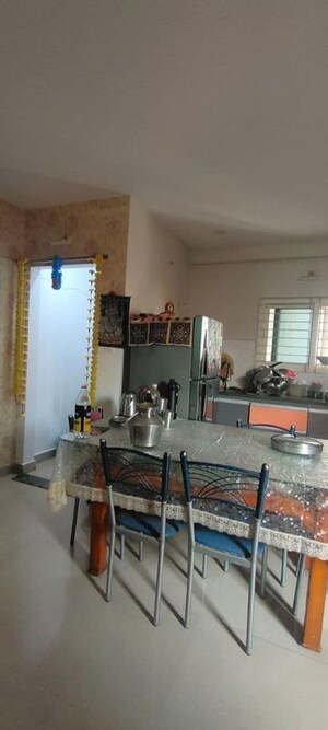 Living Room in 2 BHK Apartment at 9Star Namami Apartment, Puppalaguda – for Rent