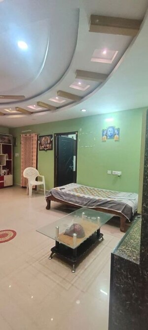 Bedroom in 2 BHK Apartment at 9Star Namami Apartment, Puppalaguda – for Rent