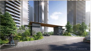 4 BHK Apartment – Entrance View at Krisumi Waterside Residences The Forest Reserve, Sector 36a - for Sale