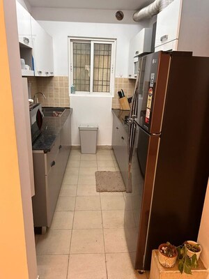 Balcony in 2.5 BHK Apartment at Mahagun Moderne, Sector 78 – for Rent