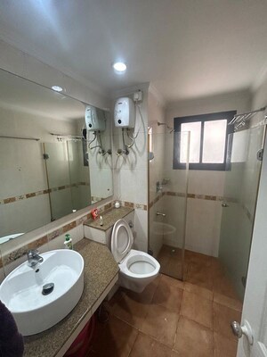 Bathroom in 1 BHK Apartment at Arpora – for Rent