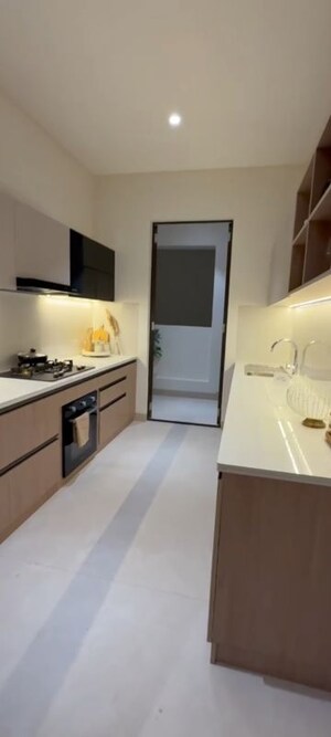 Kitchen in 3 BHK Apartment at Adani Codename LIT, Thane West – for Sale