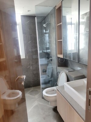 Bathroom in 4 BHK Apartment at Godrej Meridien, Sector 106 – for Sale
