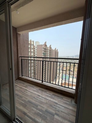 Balcony in 2 BHK Apartment at Kolte Patil Life Republic 16th Avenue Arezo, Hinjewadi – for Rent