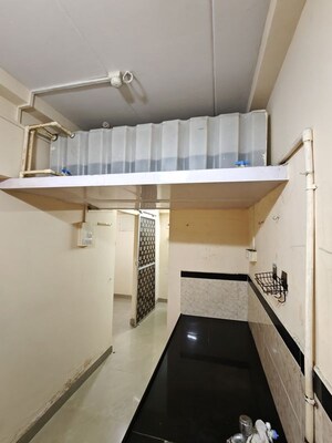 Kitchen in 1 BHK Apartment at MHADA Prakash Cotton Mill, Lower Parel – for Rent
