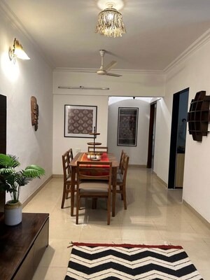 Living Room in 1 BHK Apartment at Lalani Grandeur, Goregaon East – for Rent