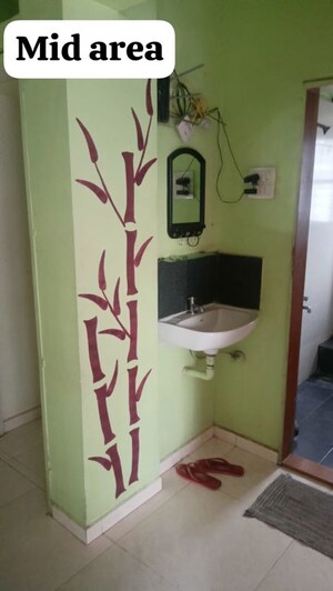 Bathroom in 2 BHK Apartment at Balewadi – for Rent