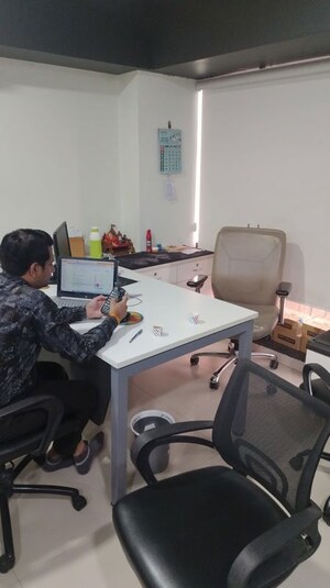 Team Area in  Office Space at Shivalik Satyamev, Bopal – for Rent