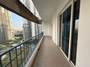 Balcony in 3.5 BHK Apartment at 3C Lotus 300, Sector 107 – for Rent