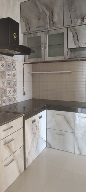 Kitchen in 3 BHK Apartment at DB Parkwoods, Kasarvadavali – for Rent