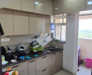 Kitchen in 1 BHK Apartment at Puranik Aldea Anexo, Baner – for Rent