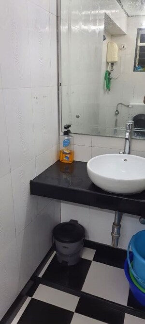 Bathroom in 1 BHK Apartment at Bandra West – for Rent