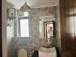 Bathroom in 2 BHK Apartment at Unitech The Residences Gurgaon, Sector 33 – for Sale
