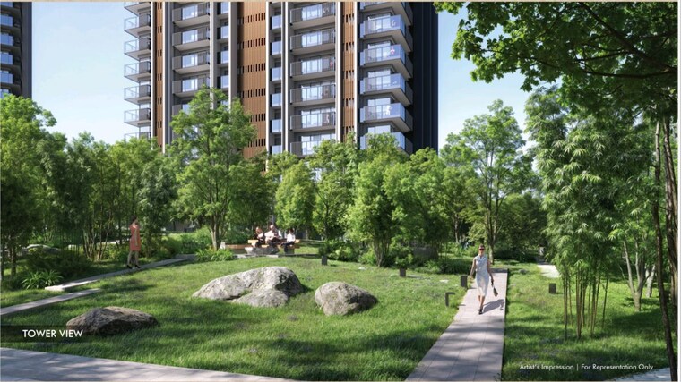 Exterior View, krisumi-waterside-residences-the-forest-reserve 4 Bedroom 7575 Sq.Ft. Apartment In Sector 36a Gurgaon 10359872