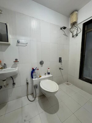 Bathroom in 2 BHK Apartment at Swastik Solitaire, Chembur – for Rent