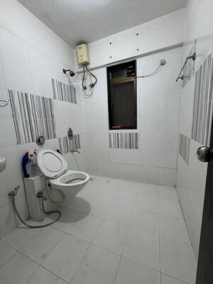 Bathroom in 2 BHK Apartment at Swastik Solitaire, Chembur – for Rent