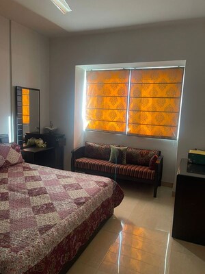 Bedroom in 3.5 BHK Apartment at Wave Amore, Sector 32 – for Rent