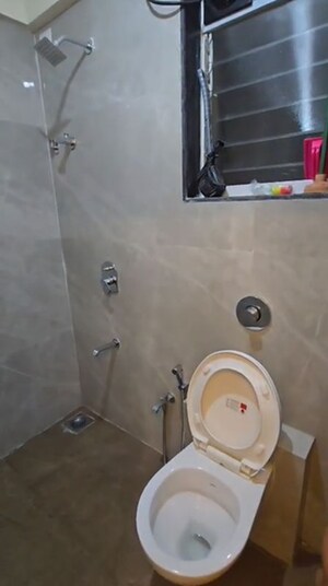 Bathroom in 2.5 BHK Apartment at Swastik Park, Chembur – for Rent