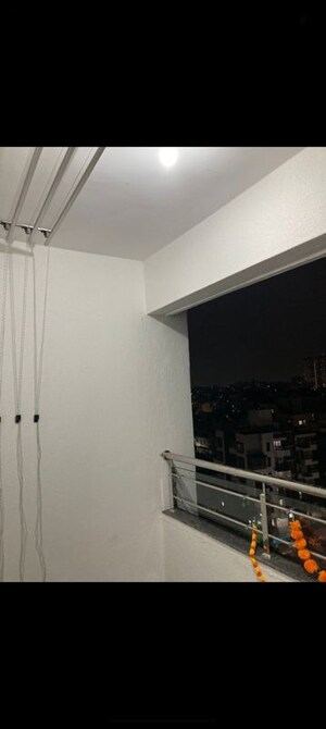 Balcony in 2 BHK Apartment at MD Brahma Towers, Wakad – for Rent