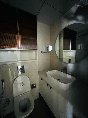 Bathroom in 3.5 BHK Penthouse at Mahagun Mezzaria, Sector 78 – for Rent