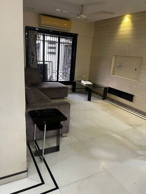 Living Room in 2 BHK Apartment at Mahim West – for Rent
